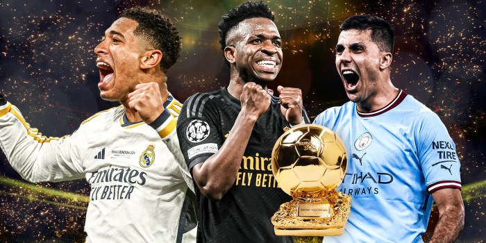 PURBABET Daftar Peringkat Ballon d'Or 2024: Rodri Ungguli Vinicius