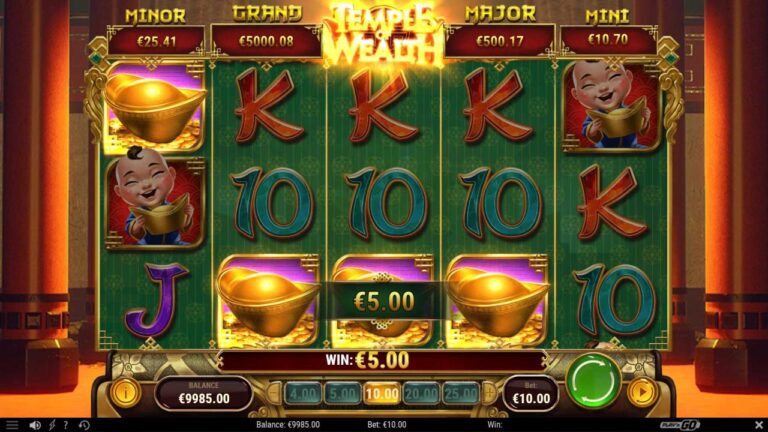 Temple of Wealth Slot