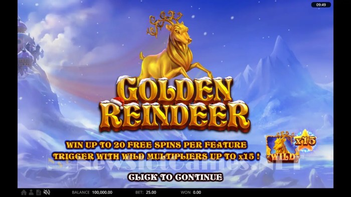 Slot Gacor Golden Reindeer