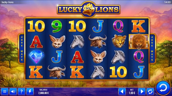 Slot 5 Lucky Lions